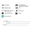 Tabla de Paddle Surf Freestyle 9'4" 275l Kohala 1700
