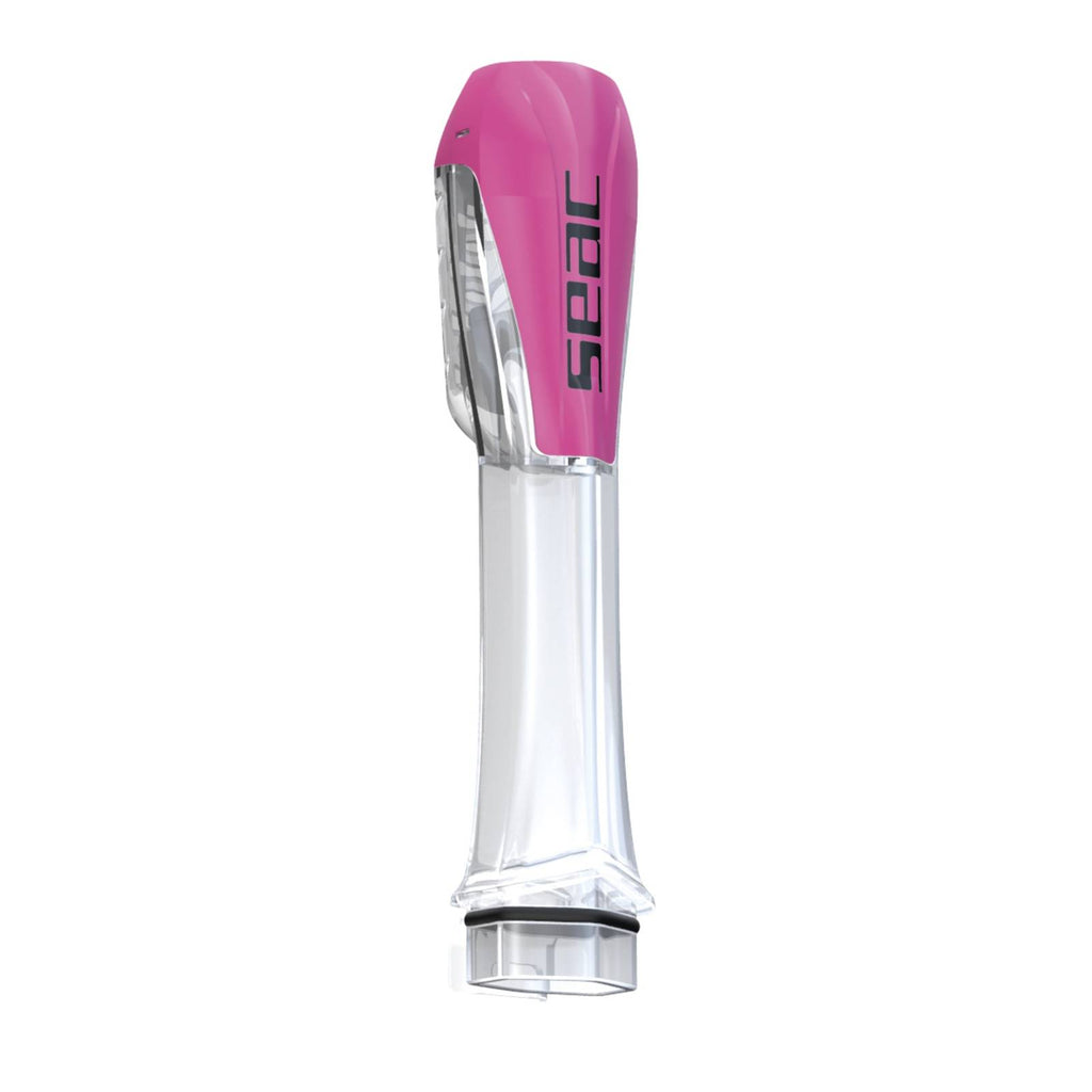 Snorkel Para Máscara Facial Completa Transparente-Rojo Seac 172-18TP