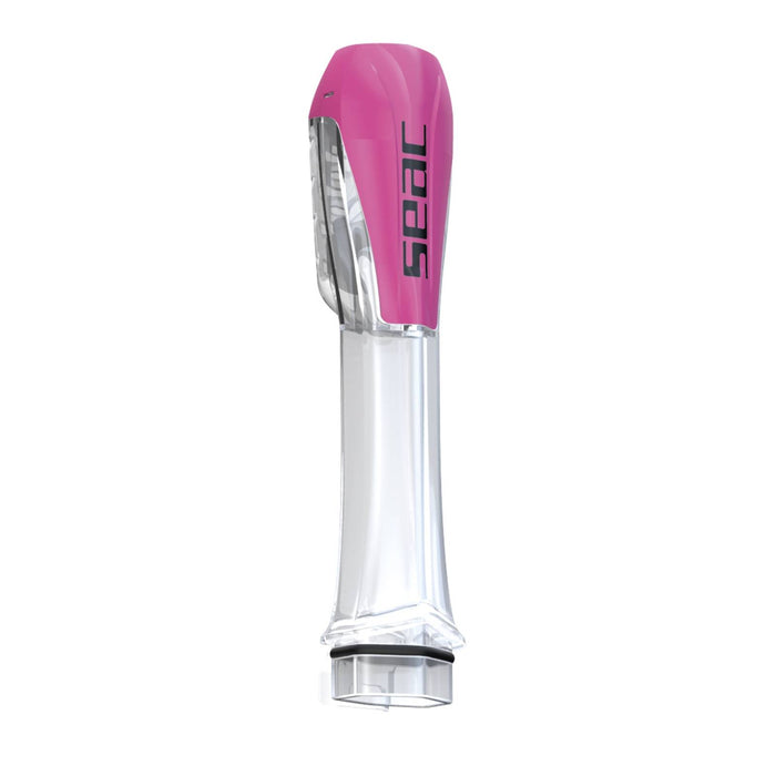 Snorkel Para Máscara Facial Completa Transparente-Rojo Seac 172-18TP