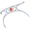 Correa de silicona para Libera Transparente-Naranja Seac 172-4T-SKL