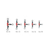 Giros Triples Con Perlas 12pcs 14x16 Expert Predator 17723