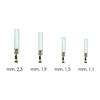 Giratorios con tubo de conector inglés 2,3mm Expert Predator 17725