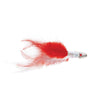 Señuelo Cebo Cabeza Pluma Madre Perla Roja 12cm 1-8oz Experto Depredador 20305RD