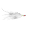 Señuelo Cebo Cabeza Pluma Madre Perla Blanca 12cm 1-8oz Experto Depredador 20305WH