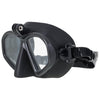 Máscara de buceo negra mate con soporte para cámara Marlin 213091