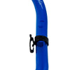 Tubo de snorkel para niños junior azul-translúcido Marlin 213173