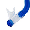 Tubo de snorkel para niños junior azul-translúcido Marlin 213173