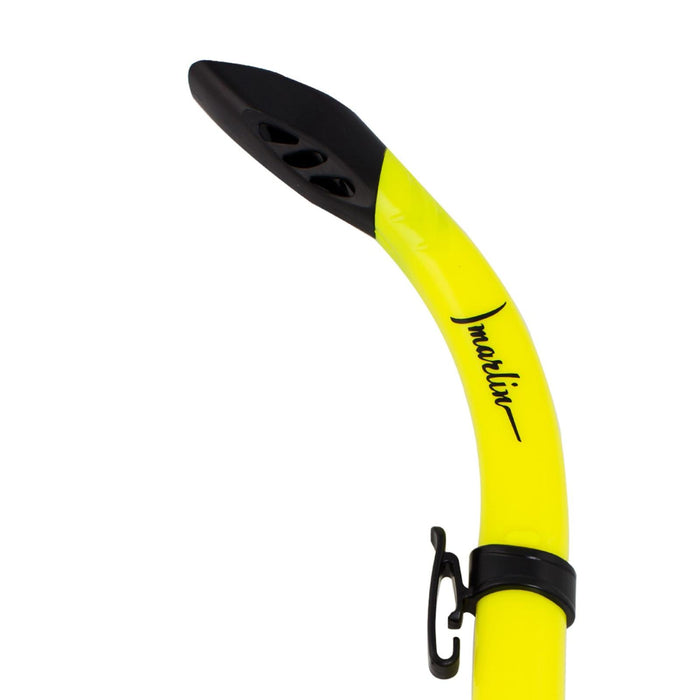 Tubo de snorkel para niños junior amarillo-translúcido Marlin 213174