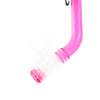 Tubo de snorkel para niños junior rosa-translúcido Marlin 213175