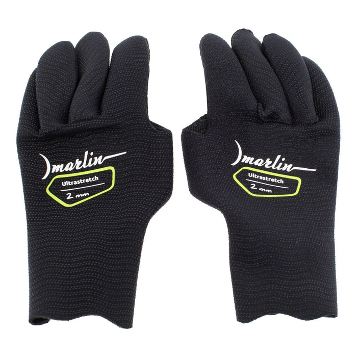 Guantes de buceo Ultrastretch 2mm Negro Tamaño M Marlin 213178
