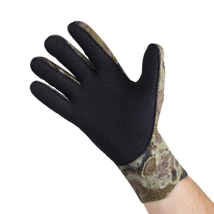 Guantes de buceo Ultrastretch 3mm verde-camuflaje talla S Marlin 213183