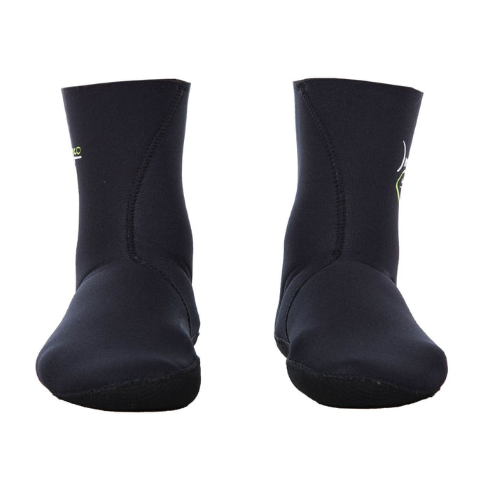 Calcetines Anatómicos para Esnórquel Nylon Eco 3mm Negros Talla S Marlin 213460