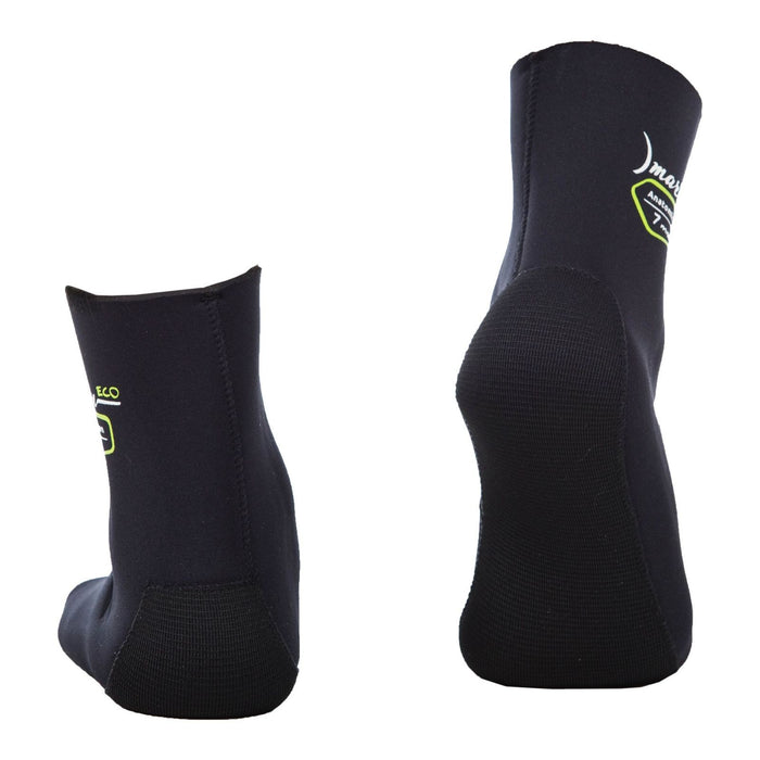 Calcetines Anatómicos para Esnórquel Nylon Eco 3mm Negros Talla S Marlin 213460