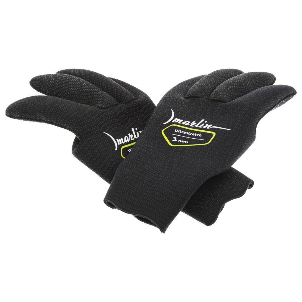 Guantes de buceo Ultrastretch 3mm Negros Talla XXXL Marlin 213570