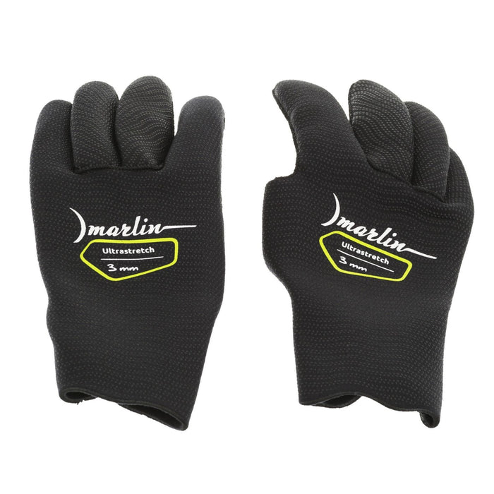 Guantes de buceo Ultrastretch 3mm Negros Talla XXXL Marlin 213570