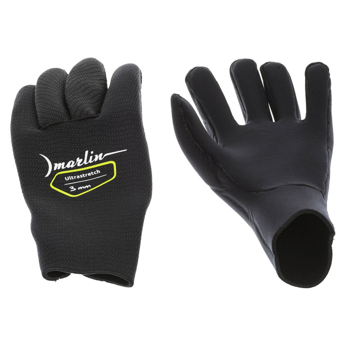 Guantes de buceo Ultrastretch 3mm Negros Talla XXXL Marlin 213570