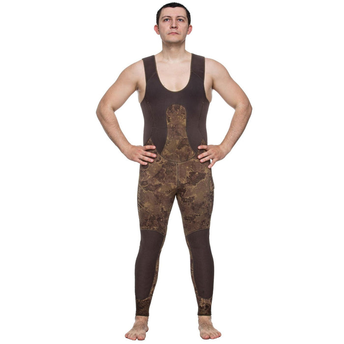 Traje de Neopreno Completo para Esnórquel Pride Hombre 5mm Camuflaje Olivo Talla XL Marlin 213585