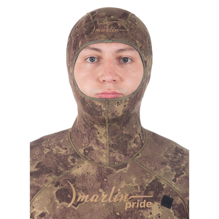 Traje de Neopreno Completo para Esnórquel Pride Hombre 5mm Camuflaje Olivo Talla XL Marlin 213585