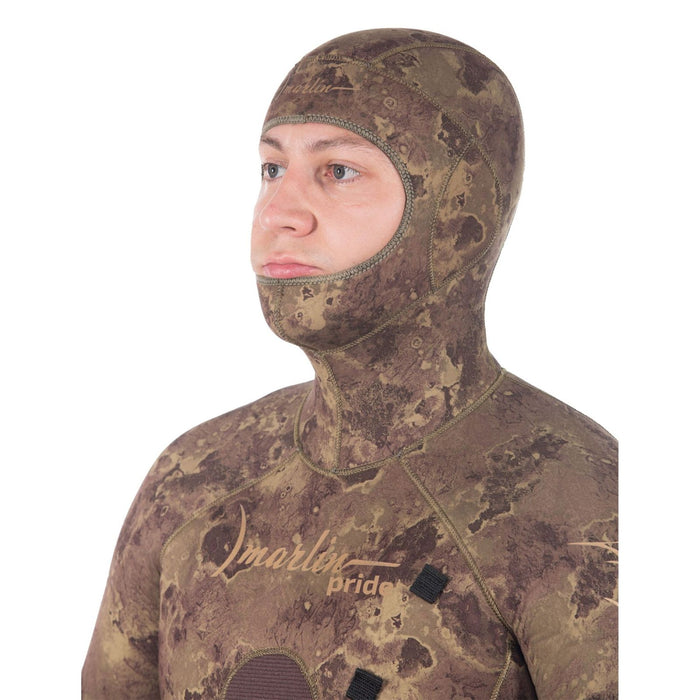 Traje de Neopreno Completo para Esnórquel Pride Hombre 5mm Camuflaje Olivo Talla XL Marlin 213585