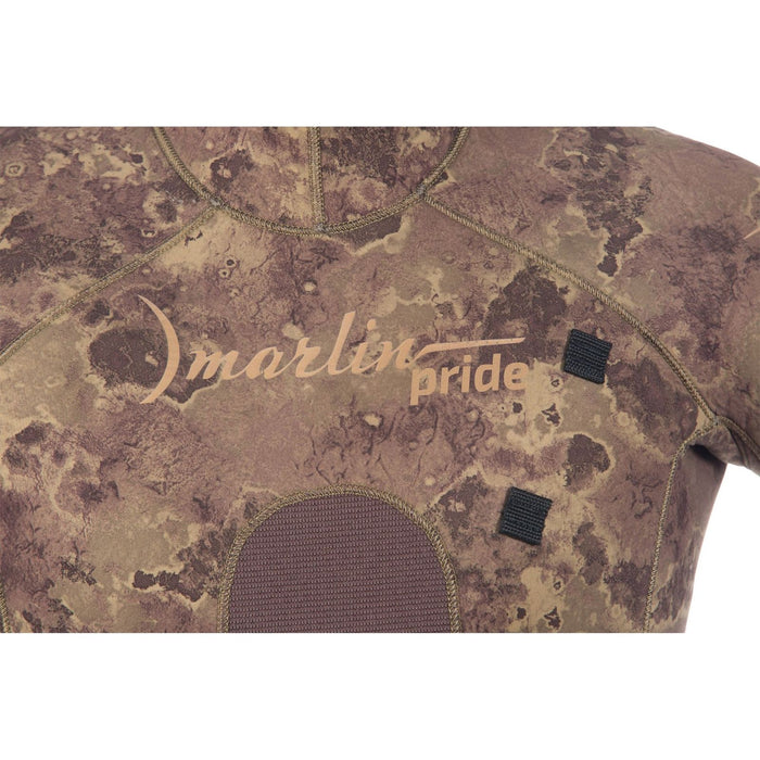 Traje de Neopreno Completo para Esnórquel Pride Hombre 5mm Camuflaje Olivo Talla XL Marlin 213585