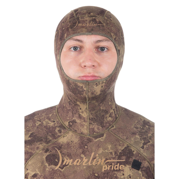 Traje de Neopreno Completo para Esnórquel Pride Hombre 5mm Camuflaje Olivo Talla XXXL Marlin 213587
