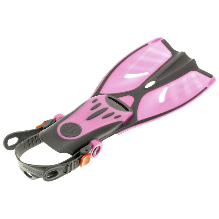 Aletas de snorkel Joy Niños Rosas Talla L-XL-32-37 Marlin 214160