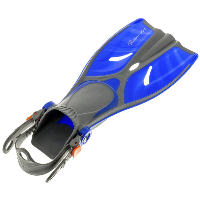 Aletas de Snorkel Joy Niños Azul Talla L-XL-32-37 Marlin 214161
