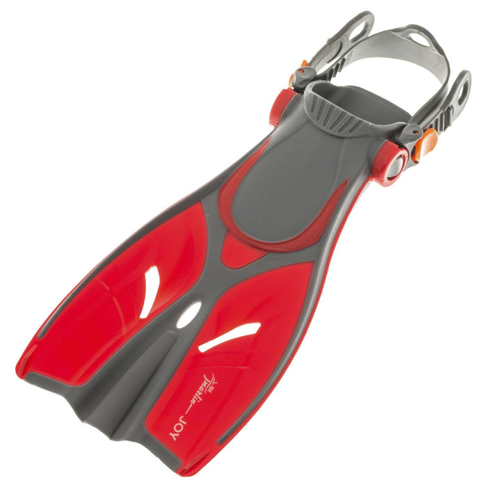 Aletas de snorkel Joy Niños Rojas Talla L-XL-32-37 Marlin 214163