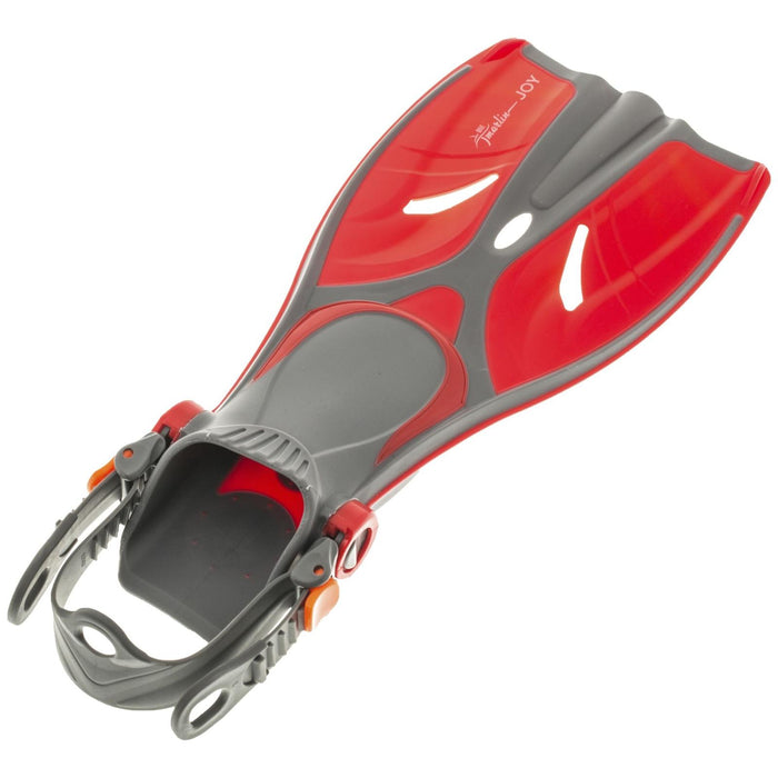 Aletas de snorkel Joy Niños Rojas Talla L-XL-32-37 Marlin 214163