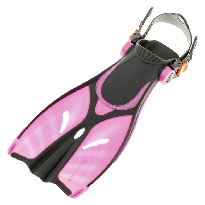 Aletas de snorkel Joy Niños Rosas Talla S-M-27-31 Marlin 214164