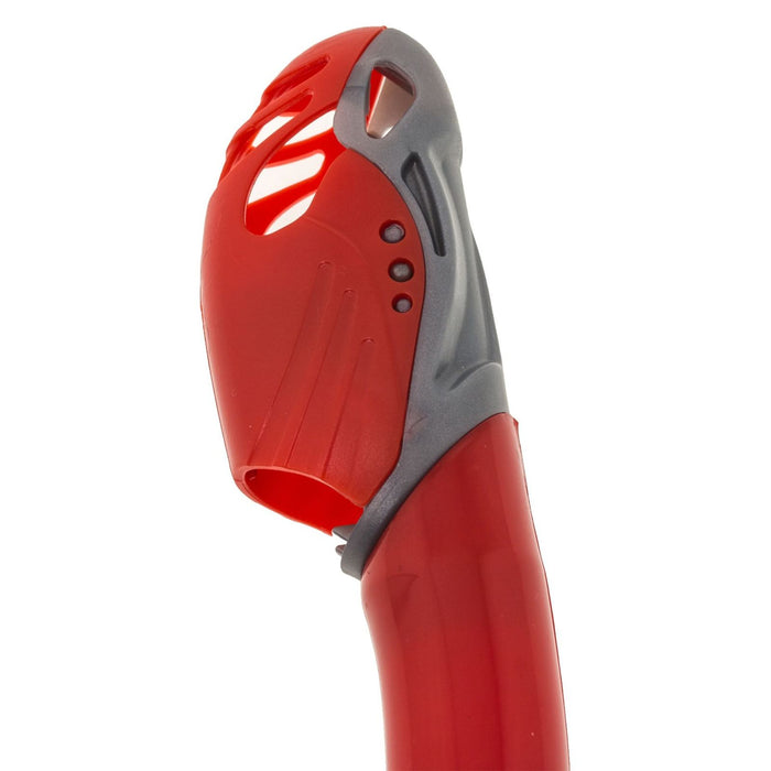 Tubo de snorkel Joy para niños rojo-plata Marlin 214181