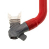 Tubo de snorkel Joy para niños rojo-plata Marlin 214181