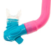 Tubo de snorkel Joy para niños rosa-aqua Marlin 214182