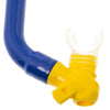 Tubo de snorkel Joy para niños azul-amarillo Marlin 214183