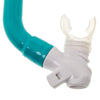 Tubo de snorkel Joy para niños verde-blanco Marlin 214184