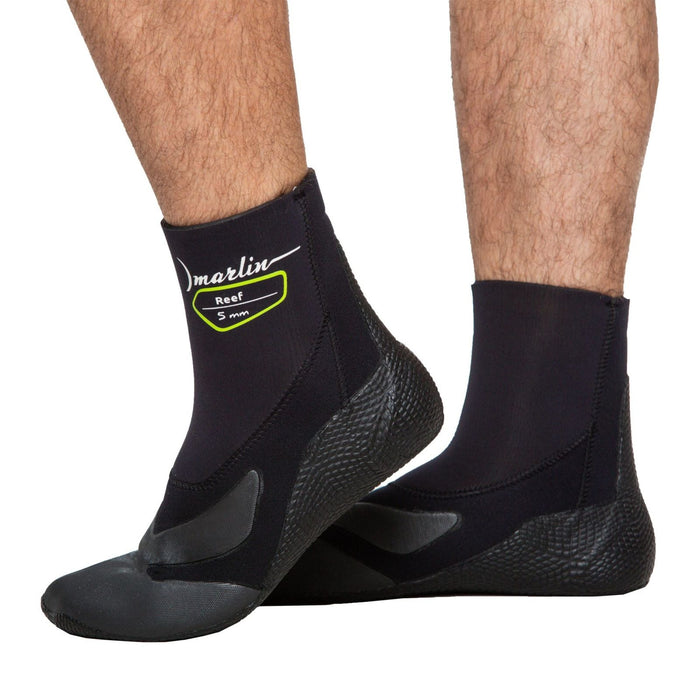 Bota de buceo Reef 2.0 5mm Negra Talla XXXL Marlin 215502