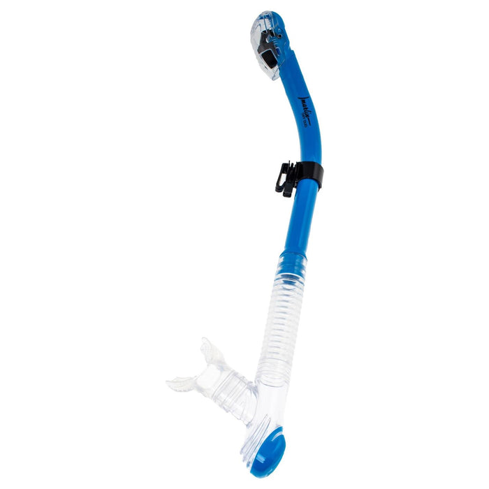 Tubo de snorkel seco Duo azul-translúcido Marlin 216275