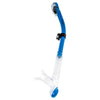 Tubo de snorkel seco Duo azul-translúcido Marlin 216275