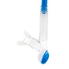 Tubo de snorkel seco Duo azul-translúcido Marlin 216275