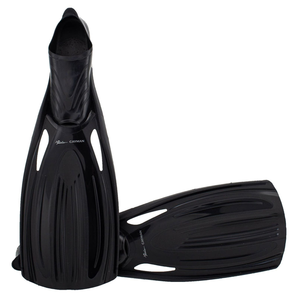 Aletas de snorkel Cayman Full Foot Negras Talla S-40-41 Marlin 216297