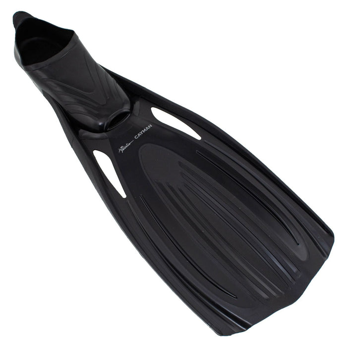 Aletas de snorkel Cayman Full Foot Negras Talla M-42-43 Marlin 216299