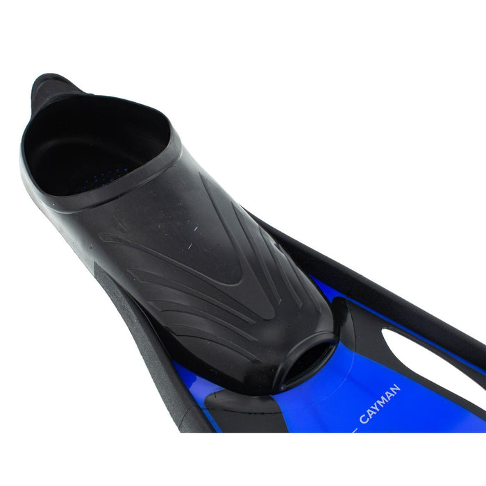 Aletas de snorkel Cayman Full Foot Azules Talla M-42-43 Marlin 216300