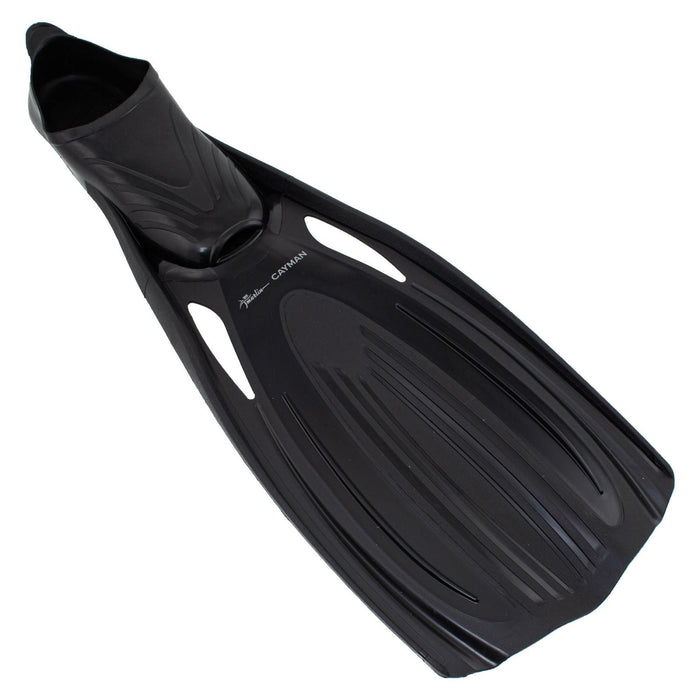 Aletas de snorkel Cayman Full Foot Negras Talla XL-46-47 Marlin 216303