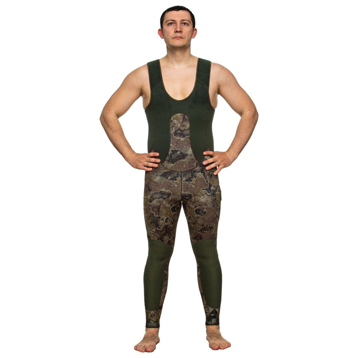 Traje de Neopreno Completo para Esnórquel Camoskin Pro Hombre 5mm Camuflaje Verde Talla ML Marlin 216456