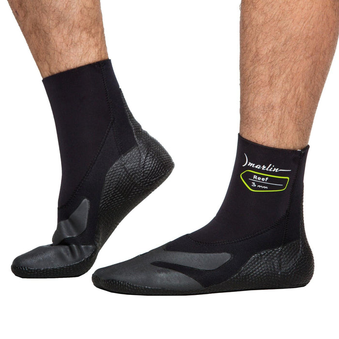 Botas de buceo Reef 2.0 3mm Negro Tamaño M Marlin 216479