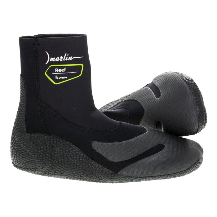 Botas de buceo Reef 2.0 3mm Negro Tamaño M Marlin 216479