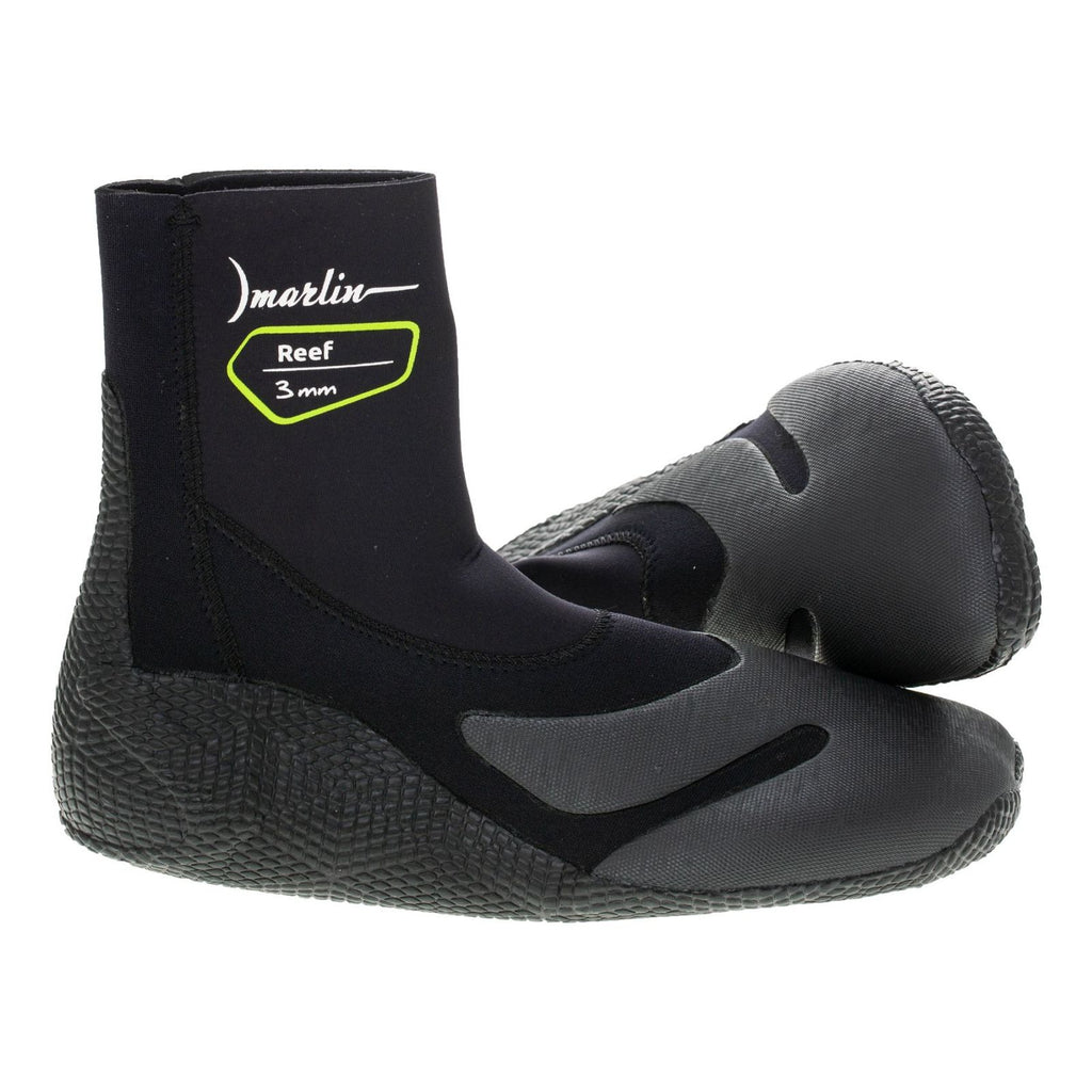 Botas de buceo Reef 2.0 3mm Negro Tamaño XL Marlin 216481