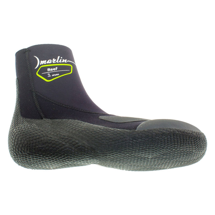 Botas de buceo Reef 2.0 3mm Negro Tamaño XL Marlin 216481