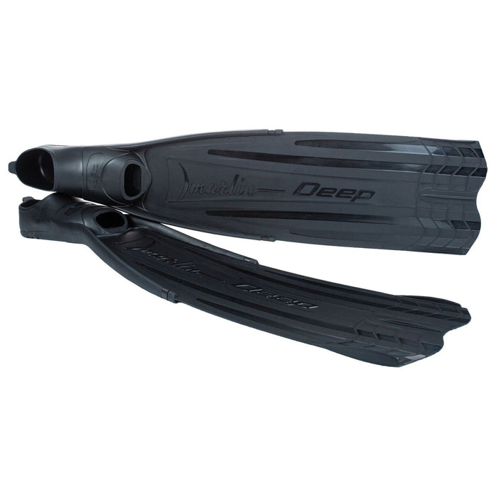 Aletas de pesca submarina Deep Negro Talla 45-46 Marlin 216890