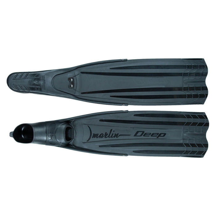 Aletas de pesca submarina Deep Negro Talla 45-46 Marlin 216890